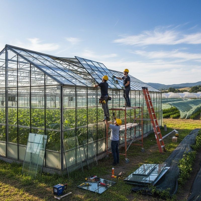 Contact About Greenhouse Installation
