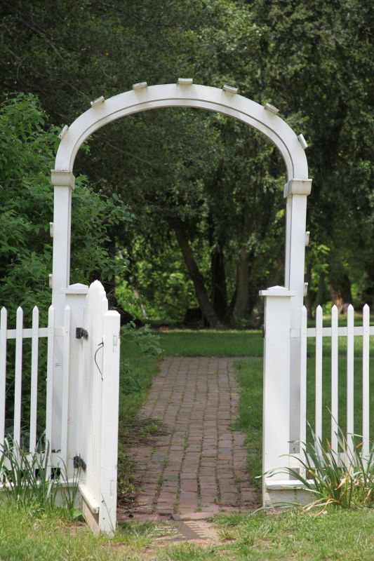 Arched Arbor Installation in Alpharetta, GA