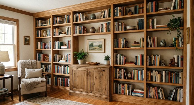 Bookcase Construction in Durham, NC