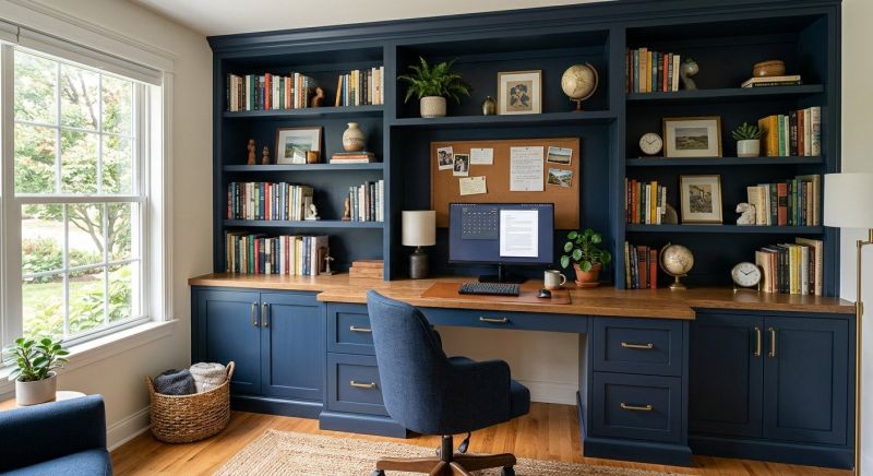 Built In Desk Installation in Winston Salem, NC