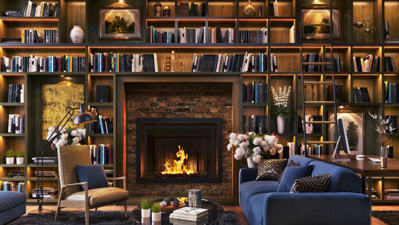 Fireplace Shelves Installation in Woodbridge, VA