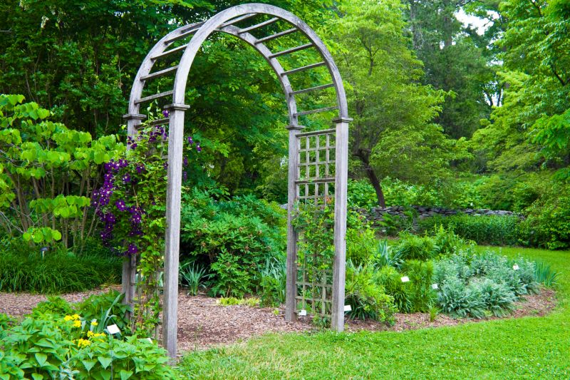 Lattice Arbor Installation in Wilmington, NC